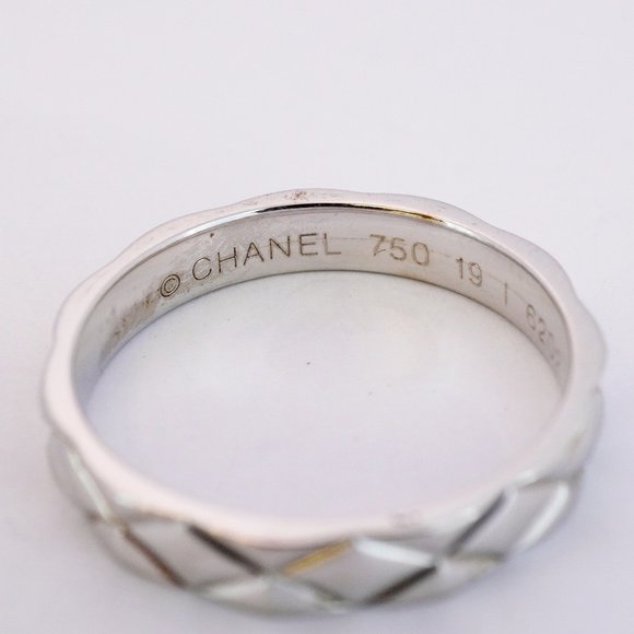 Chanel Coco Crush Silver White Gold ring - Picture 1 of 8